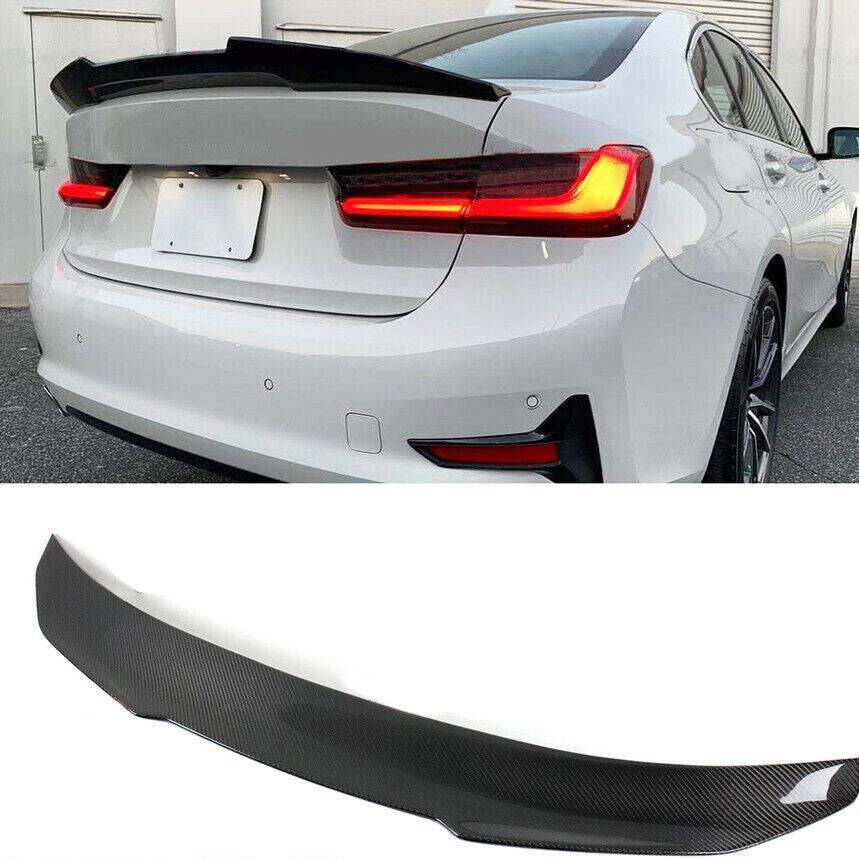 G20 Trunk Lid Carbon Fiber Rear Spoiler for BMW G20 330i M340i Sedan 2019-2020