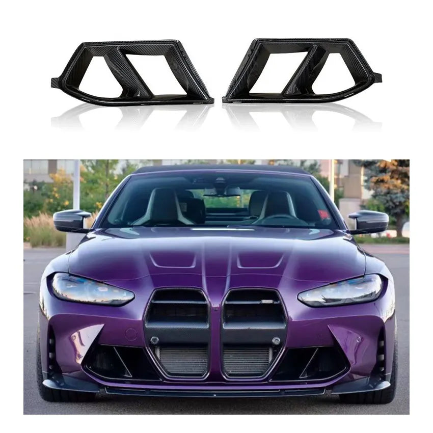 2PCS Dry Carbon Fiber Air Duct Vent G80 G82